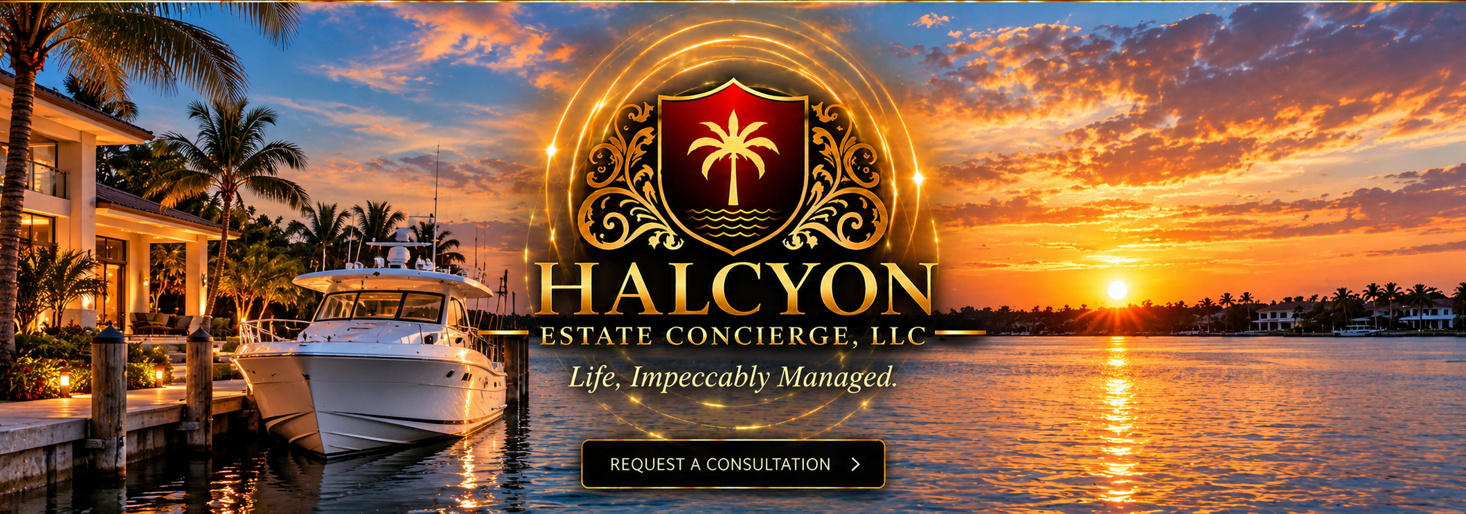 Halcyon Estate Concierge home page